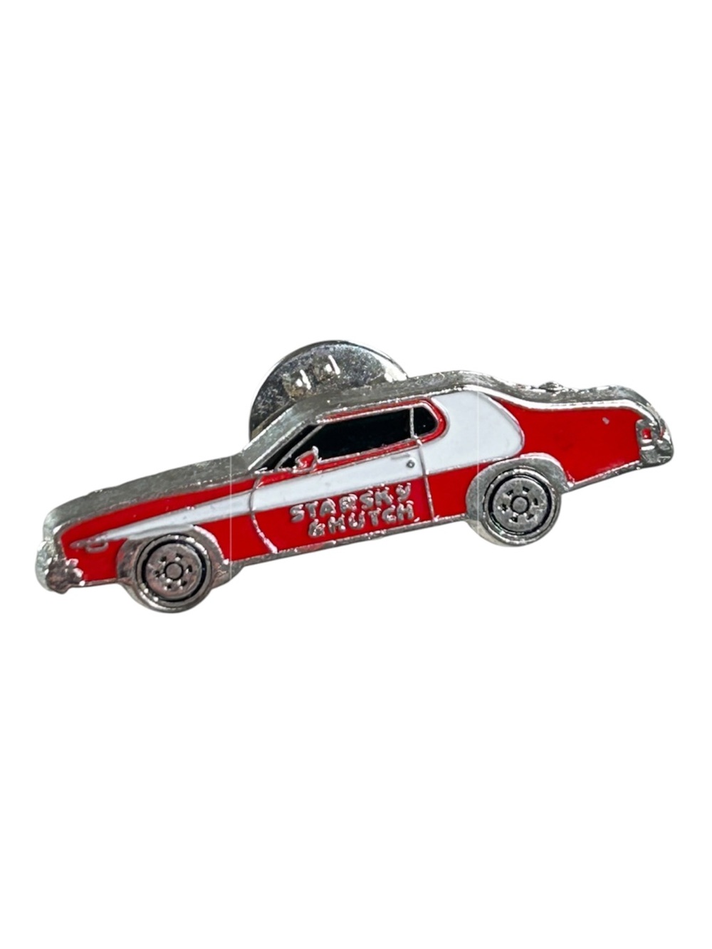 Warner Bros. Ent. 2003 Starsky & Hutch Enamel Lapel Pin Gran Torino Brand New